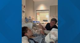 Sadie Haynes recovers after she was hit by a car at Fleming Island