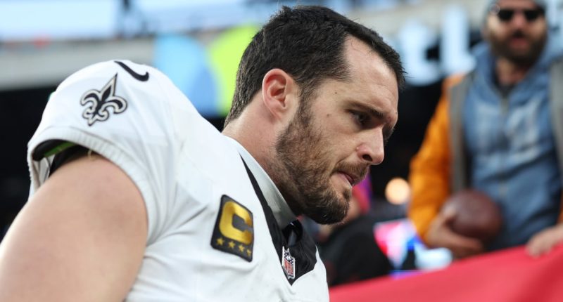 Saints QB Derek Carr is retiring because of ‘significant degenerative changes’ to his right shoulder