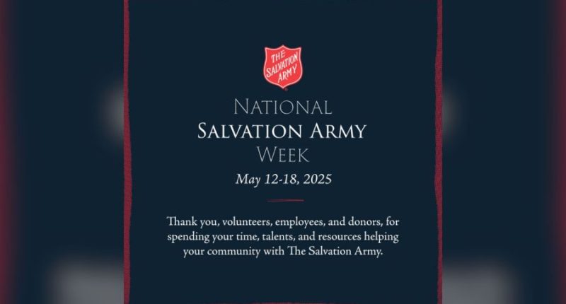 Salvation Army of Tri-Cities to kick off National Salvation Army Week