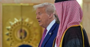Saudi crown prince welcomes Trump to kingdom as US leader begins four-day Middle East tour