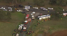The jury was told there were 46 children on the bus that left Exford Primary School on the afternoon of May 16, 2023.