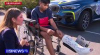 Suhas Sunkisala was struck while cycling through a pedestrian crossing along Railway Parade in Murrumbeena on May 1.