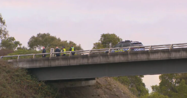 All eastbound lanes of the Princes Freeway are closed as detectives continue their investigations.