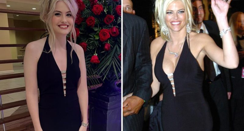 See DannielynnÂ wear mom Anna Nicole Smith's iconic dress 21 years later