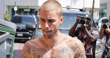 Shirtless Justin Bieber shows strain after 'fight' with Hailey