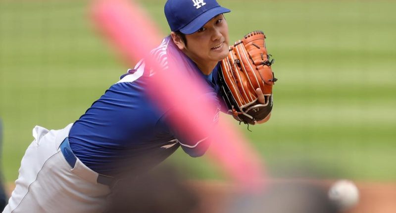 Shohei Ohtani draws crowd pitching to live hitters again after surgery