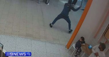 Shoppers and staff have recalled the moment they felt they were running for their lives as a wild brawl erupted between gangs with machetes inside a Melbourne shopping centre.Four youths have been arrested over the violent attack, with two already out on bail.