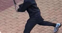 Person wielding a knife in a Melbourne shopping center.