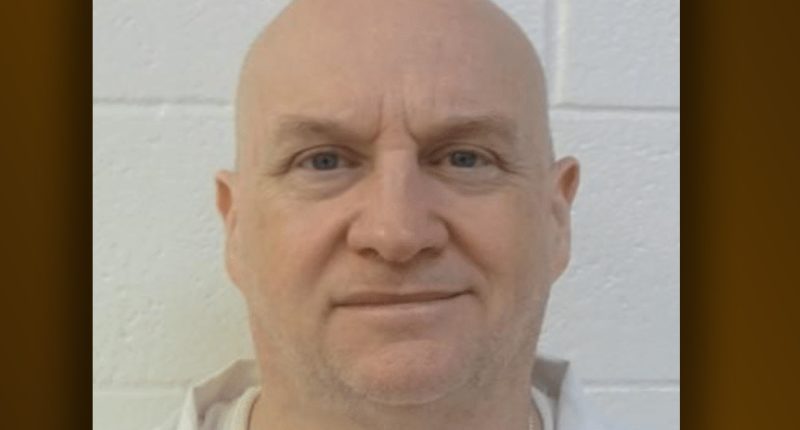 A mugshot of Grant Hardin.