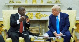 South Africa's president pushes back on Trump's demand to arrest politician who chanted 'kill the farmer'