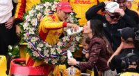 Spain's Alex Palou wins Indianapolis 500 in his first race on an oval