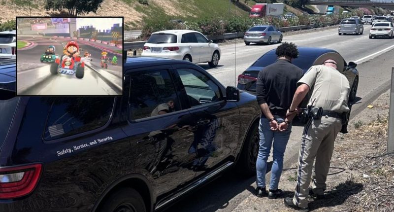 Speedy motorist nabbed for 'Mario Kart style driving': Cops