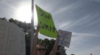 St. Johns residents protest Guana land swap proposal