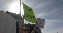 St. Johns residents protest Guana land swap proposal