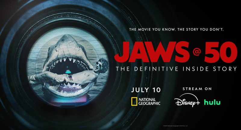Steven Spielberg and Nat Geo celebrate 'Jaws' 50th with behind-the-scenes documentary, featuring new interviews, archival footage