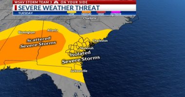 Storm Team 3: Scattered storms and isolated severe storms this week