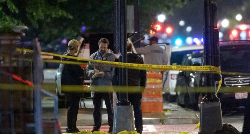 Suspect in custody after shooting of Israeli embassy employees