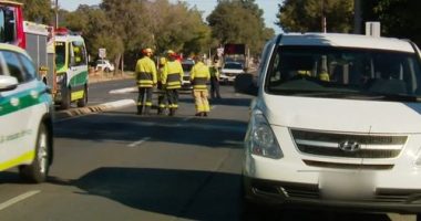 Teenager finds parents lying seriously injured on road after car crash