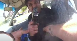 Bodycam footage of a fatal shootout during a traffic stop.
