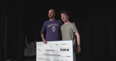 The Golden Apple Foundation recognizes Shelby Co. teacher for education efforts