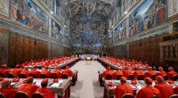 The Latest: Cardinals vote in the Vatican for a second day to elect a new pope