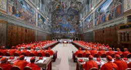 The Latest: Cardinals vote in the Vatican for a second day to elect a new pope