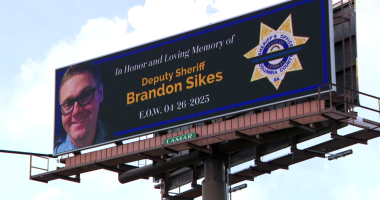 The community continuing to show support to the Columbia County deputies and Sheriff's Office