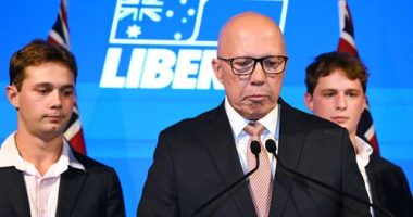 Opposition Leader Peter Dutton concedes defeat