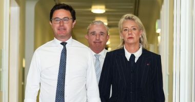 David Littleproud, Kevin Hogan and Bridget McKenzie will form the Nationals' leadership team.