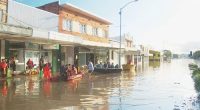 KEMPSEY is still under an emergency flood warning
