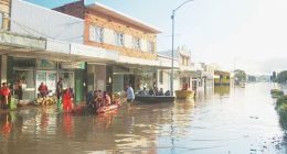 KEMPSEY is still under an emergency flood warning