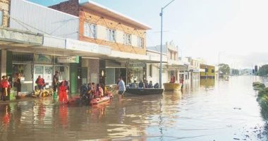 KEMPSEY is still under an emergency flood warning
