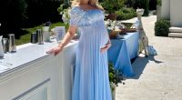 Marla Maples at her daughter's baby shower.