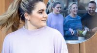 Tilly Ramsay spotted on the Celebrity MasterChef set