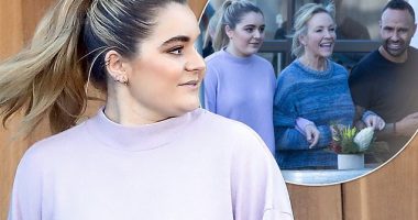 Tilly Ramsay spotted on the Celebrity MasterChef set