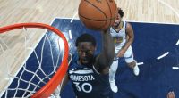 Timberwolves wallop Warriors to even series at game apiece