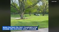 Tory Gardner charged with wielding knife, hitting golfer during car chase on Billy Caldwell Golf Course in Edgebrook, Chicago
