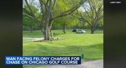 Tory Gardner charged with wielding knife, hitting golfer during car chase on Billy Caldwell Golf Course in Edgebrook, Chicago