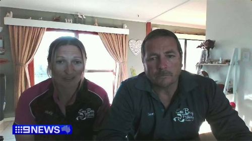 Sean Pearce operates fishing charter business Emu Bay Fishing from the island and says it's "the worst he's ever seen it".