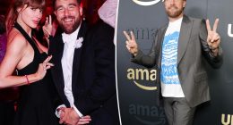 Travis Kelce's wedding cake T-shirt sparks Taylor Swift engagement speculation
