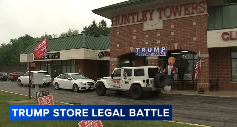 Trump & Truth Store owner claims fines from village of Huntley, Illinois, eviction notice are 'political': 'I'm gonna fight it'