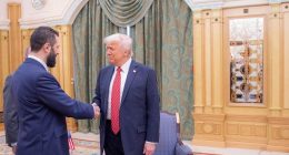 Trump meets with new Syrian leader after pledging sanctions relief
