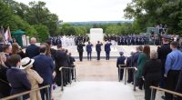 Trump places wreath at Arlington National Cemetery to mark Memorial Day