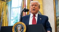 Trump reveals first big trade deal is with the UK