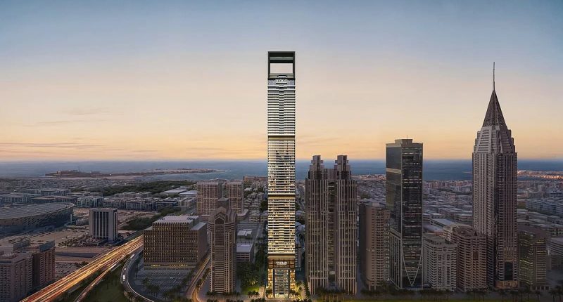 Trump reveals location of glistening new tower in the Middle East