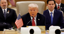 Trump, speaking in Saudi Arabia, says he wants Iran deal, will add more countries to Abraham Accords