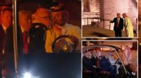 Trump takes golf cart ride with Saudi Arabia's Crown Prince MBS ahead of state dinner