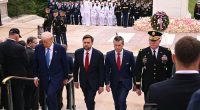 Trump visits Arlington National Cemetery for Memorial Day