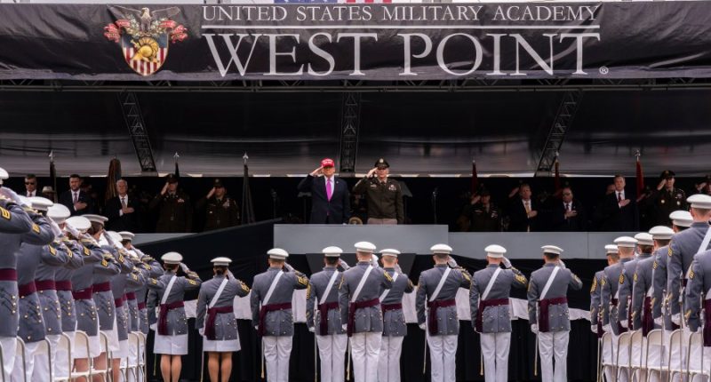 Trump's speech to West Point graduates mixes praise, politics and grievances