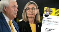 Trumpet of Patriots party leader Suellen Wrightson set her X account to private hours after the polls closed.